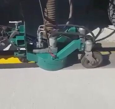 Su Jeti ile Pist Lastik Silme Uygulaması