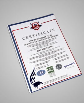 Certificates - ISO 45001 - Stil Trafik